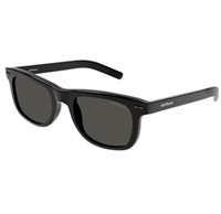 Occhiali da sole Montblanc Uomo MB0260S006-BLACK-BLACK-SMOKE53 - MB0260S006-BLACK-BLACK-SMOKE53
